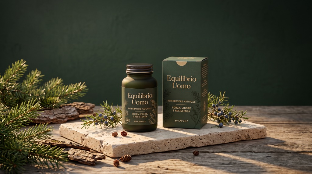 Integratore Naturale Equilibrio Uomo per Forza e Resistenza